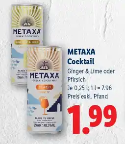 Lidl Metaxa Cocktail Angebot
