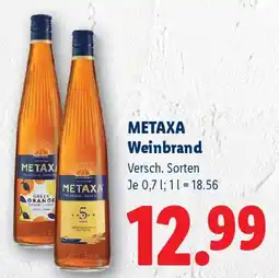 Lidl Metaxa Weinbrand Angebot