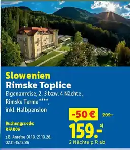 Lidl Slowenien Rimske Toplice Angebot