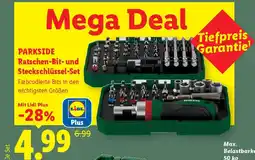 Lidl PARKSIDE Ratschen-Bit- und Steckschlüssel-Set Angebot