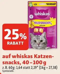 Fressnapf Whiskas Katzensnacks Angebot