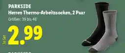 Lidl Parkside Herren Thermo-Arbeitsocken Angebot