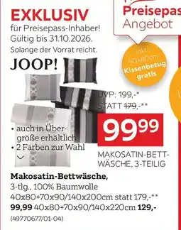 XXXLutz Makosatin-Bettwäsche Angebot
