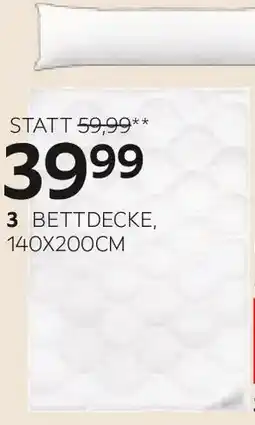 XXXLutz Sleeptex Bettdecke Angebot