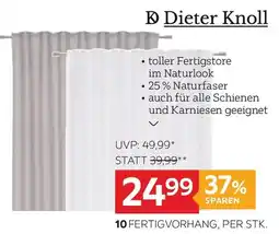 XXXLutz Dieter knoll fertigvorhang Angebot
