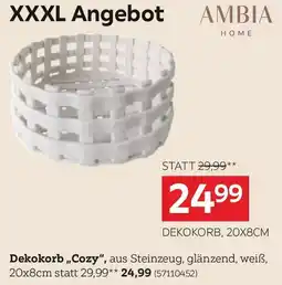 XXXLutz AMBIA HOME Dekokorb ,,Cozy" Angebot