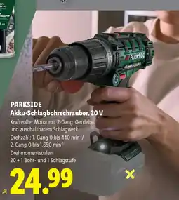 Lidl PARKSIDE Akku-Schlagbohrschrauber, 20 V Angebot