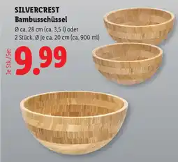 Lidl Silvercrest Bambusschüssel Angebot