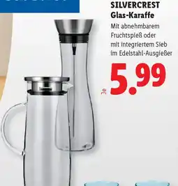 Lidl Silvercrest Glas-Karaffe Angebot