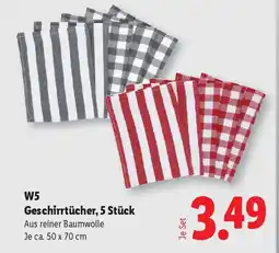 Lidl Geschirrtücher Angebot