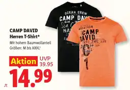 Lidl Camp David Herren T-Shirt Angebot