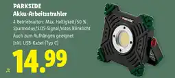 Lidl Parkside Akku-Arbeitsstrahler Angebot