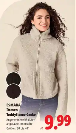 Lidl ESMARADamenTeddyfleece-Jacke Angebot