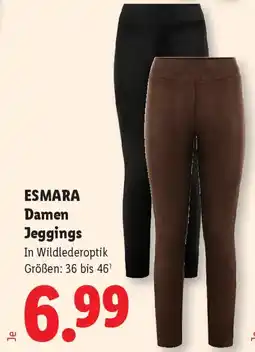 Lidl ESMARA Damen Jeggings Angebot