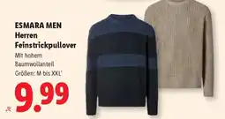 Lidl ESMARA MEN Herren Feinstrickpullover Angebot