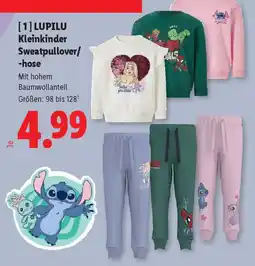Lidl Lupilu Kleinkinder Sweatpullover/-hose Angebot