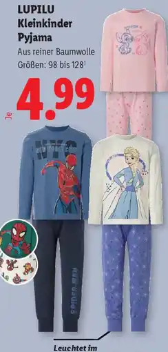 Lidl LUPILU Kleinkinder Pyjama Angebot