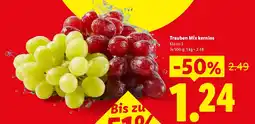 Lidl Trauben Mix kernlos Angebot