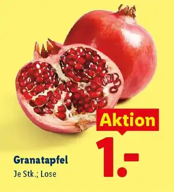 Lidl Granatapfel Angebot