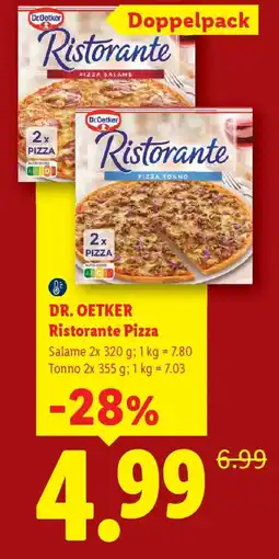 Lidl Dr. Oetker Ristorante Pizza Angebot