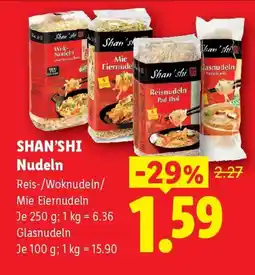 Lidl Shan'shi Nudeln Angebot
