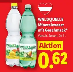 Lidl WaldQuelle Mineralwasser mit Geschmack Angebot