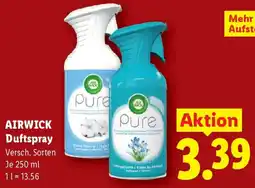 Lidl Airwick Duftspray Angebot