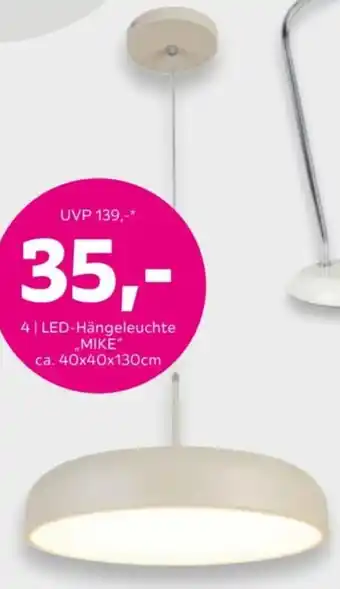 LED-Hängeleuchte "MIKE"