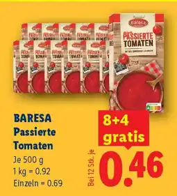 Lidl Baresa Passierte Tomaten Angebot