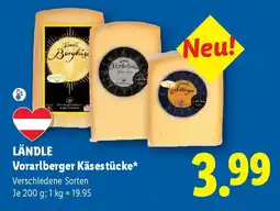 Lidl Ländle Vorarlberger Käsestücke* Angebot