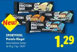 Lidl Sportyfeel Protein Riegel Angebot