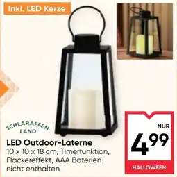 Maximarkt Schlaraffen-Land LED Outdoor-Laterne Angebot