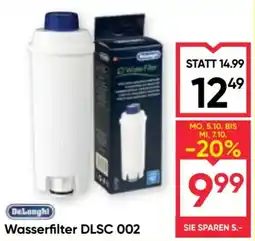 Maximarkt Wasserfilter DLSC 002 Angebot