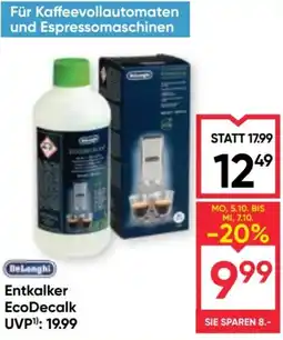 Maximarkt Delonghi Entkalker EcoDecalk Angebot