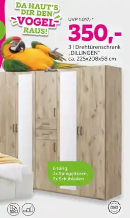 Mömax Drehtürenschrank "DILLINGEN" Angebot