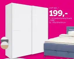 Mömax Schwebetürenschrank "TIME" Angebot
