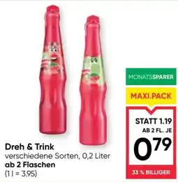 Maximarkt Dreh & Trink Angebot
