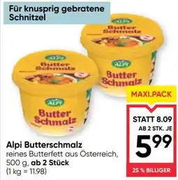 Maximarkt Alpi Butterschmalz Angebot