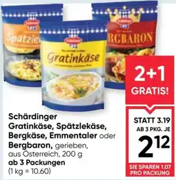 Maximarkt Schärdinger Gratinkäse Angebot