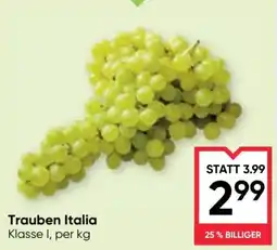 Maximarkt Trauben Italia Angebot