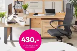 Mömax Schreibtisch-Set MASSICCIO Angebot