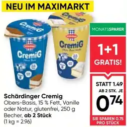 Maximarkt Schärdinger Cremig Angebot