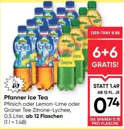 Maximarkt Pfanner Ice Tea Angebot
