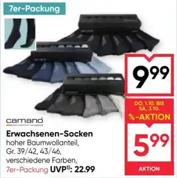 Maximarkt camano Erwachsenen-Socken Angebot