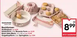 Maximarkt Backformen Fackelmann x Pamela Reif Angebot