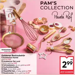 Maximarkt Goldenes Backzubehör Angebot