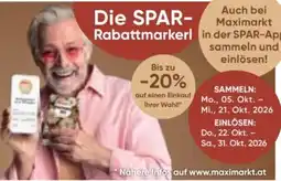 Maximarkt Die SPAR-Rabattmarkerl Angebot