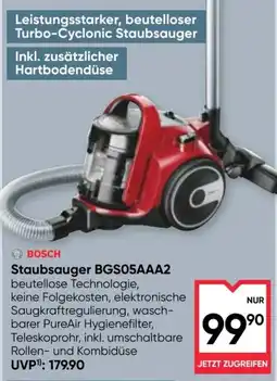 Maximarkt BOSCH Staubsauger BGS05AAA2 Angebot