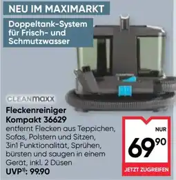 Maximarkt Cleanmaxx Fleckenreiniger Kompakt 36629 Angebot