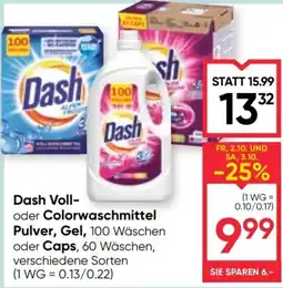Maximarkt Dash Voll- oder Colorwaschmittel Angebot